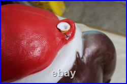 Vintage 2000 LARGE Tasmanian Devil TAZ Reindeer Blow Mold Yard Decor WORKS