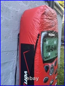 Vintage 90's Giant 10ft Inflatable Nokia 6100 Cell Phone Prop Display Verizon