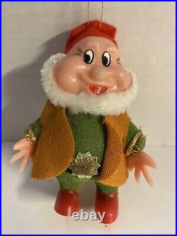 Vintage Alderbrook Snow White And The Seven Dwarfs Hanging Christmas Ornaments Vintage Alderbrook Snow White And The Seven Dwarfs Hanging Christmas Ornaments