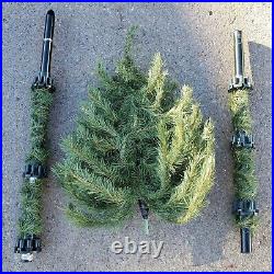 Vintage Artificial Christmas Tree 7.5 Feet Tall Hudson Valley Tree INC NY Xmas