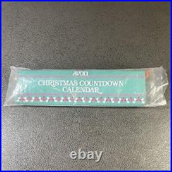 Vintage Avon 1987 Christmas Countdown Advent Calendar With Mouse Retro 80s