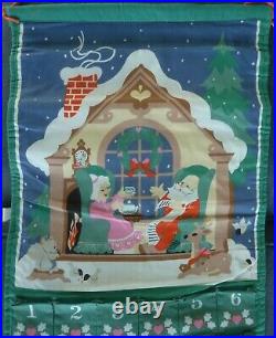 Vintage Avon 1987 Countdown To Christmas Advent Calendar Orignial Mouse & Bag