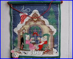 Vintage Avon 1987 Countdown To Christmas Advent Calendar With Mouse Original Bag