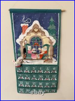 Vintage Avon Countdown to Christmas Advent Calendar With Mouse