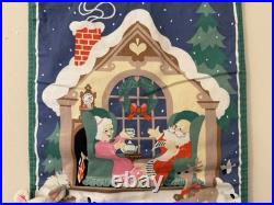 Vintage Avon Countdown to Christmas Advent Calendar With Mouse