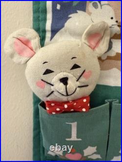 Vintage Avon Countdown to Christmas Advent Calendar With Mouse