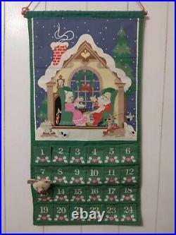 Vintage Avon Countdown to Christmas Advent Calendar with Original Mouse