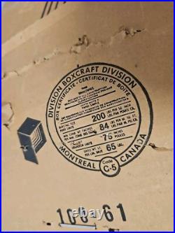 Vintage BARCANA 6 FT Christmas Tree with stand & original box