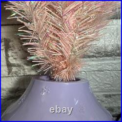 Vintage Barbie Of Swan Lake Christmas Tree 24 Pink Mini Tree & Ornaments In Box