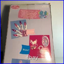Vintage Barbie Of Swan Lake Christmas Tree 24 Pink Mini Tree & Ornaments In Box