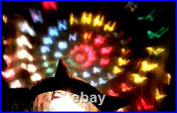 Vintage Bradford Celestial GOLD Christmas Tree Motion Topper Star 1960's Lot 2