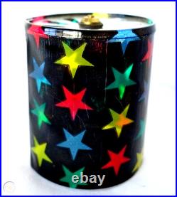 Vintage Bradford Celestial SILVER Christmas Tree Motion Topper Star 1960's Lot 1