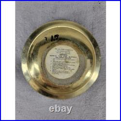 Vintage Brass Votive Candle Holder Small Pedestal Tealight Holder Home Decor