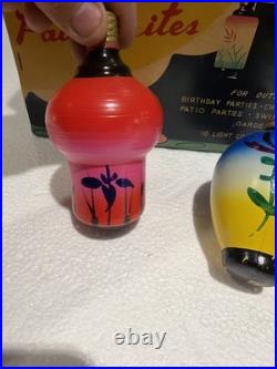 Vintage Christmas Lights Renown Patio Lites Eastern Bulbs Chinese Lantern RARE