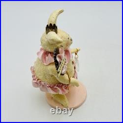 Vintage ESC Heather Myers Happy Easter Bunny Figurine Princess Glitter 2002 RARE Vintage ESC Heather Myers Happy Easter Bunny Figurine Princess Glitter 2002 RARE