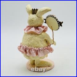 Vintage ESC Heather Myers Happy Easter Bunny Figurine Princess Glitter 2002 RARE Vintage ESC Heather Myers Happy Easter Bunny Figurine Princess Glitter 2002 RARE