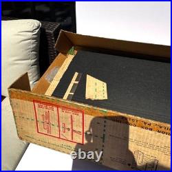 Vintage Electric Christmas Fire Place Superior Box Company with original box