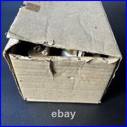 Vintage Freddi Japan #6271 ceramic hanging ornaments 12 pc NOS set teardrop box