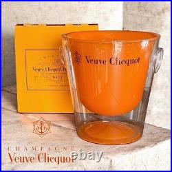 Vintage French Retro Veuve Clicquot Trendy Champagne Ice Bucket NIB
