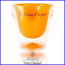 Vintage French Retro Veuve Clicquot Trendy Champagne Ice Bucket NIB