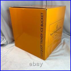 Vintage French Retro Veuve Clicquot Trendy Champagne Ice Bucket NIB