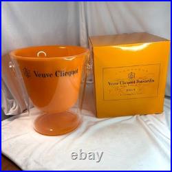 Vintage French Retro Veuve Clicquot Trendy Champagne Ice Bucket NIB