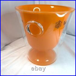 Vintage French Retro Veuve Clicquot Trendy Champagne Ice Bucket NIB