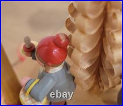 Vintage Germany Christmas Candle Windmill Carousel Erzgebirge Expertic Wood