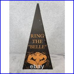Vintage Halloween Witch Triangle Sign Ring The Belle Decor