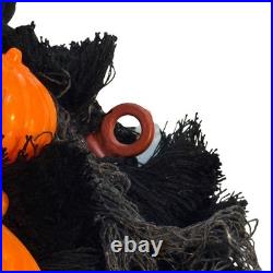 Vintage Halloween Wreath Ben Cooper Masks Rosbro Diecuts Handmade Decor