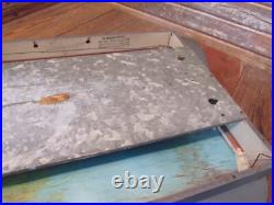 Vintage Helmscene lighted Lake Mountains Trees Fall Wall picture Works