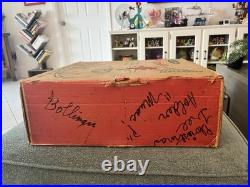 Vintage Holly Time Christmas Tree Turner New Motor