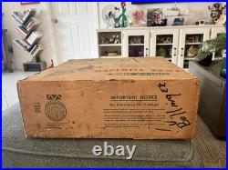 Vintage Holly Time Christmas Tree Turner New Motor