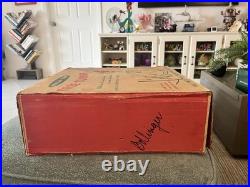 Vintage Holly Time Christmas Tree Turner New Motor