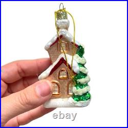 Vintage KSA Kurt Adler Noble Gems Wedding Gift Set of 12 Glass Ornaments RARE