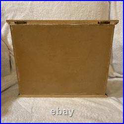 Vintage L. L. Bean Wooden Advent Calendar Double Doors & 24 Pull Out Drawers