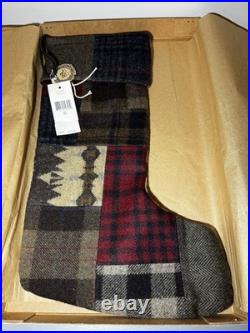Vintage Limited Edition Double RL by Ralph Lauren Stocking Patchwork Cloth