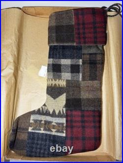 Vintage Limited Edition Double RL by Ralph Lauren Stocking Patchwork Cloth