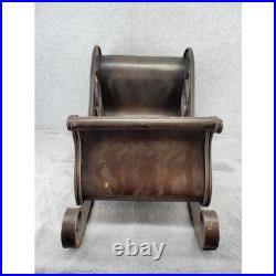 Vintage Metal Christmas Sleigh Decor Rustic Farmhouse Holiday Display