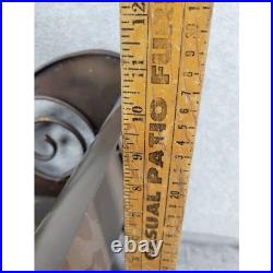 Vintage Metal Christmas Sleigh Decor Rustic Farmhouse Holiday Display