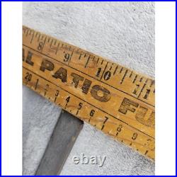 Vintage Metal Christmas Sleigh Decor Rustic Farmhouse Holiday Display