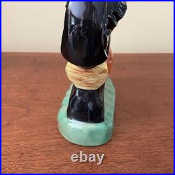Vintage Michters Sour Mash Whiskey Jug Halloween Witch on Broom Decanter 1970s