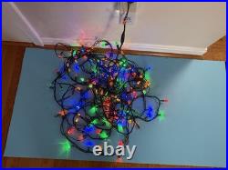 Vintage Multicolor C6 LED Christmas String Lights 620 Long Working