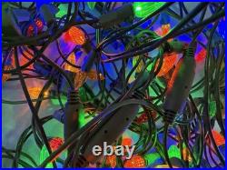 Vintage Multicolor C6 LED Christmas String Lights 620 Long Working