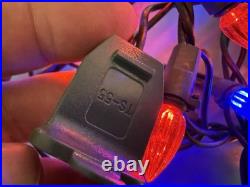 Vintage Multicolor C6 LED Christmas String Lights 620 Long Working