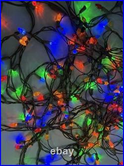 Vintage Multicolor C6 LED Christmas String Lights 620 Long Working