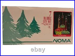 Vintage Noma 7 Bulb Bubble Light Full Set New Old Stock