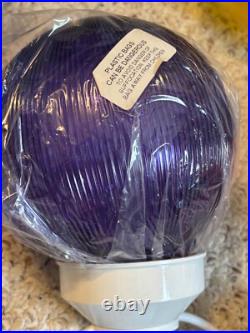 Vintage Outdoor Multi Color Globe Sting Light 6 Globes 16 ft. NOS New