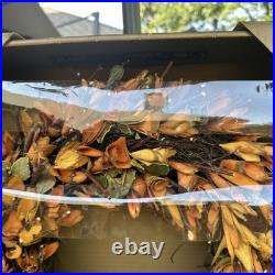 Vintage PIER-1 AUTUMN FALL HALLOWEEN 19 WREATH WOOD CURL WREATH
