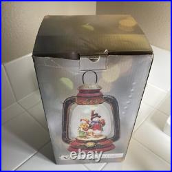 Vintage Resin Snow Family Christmas? Lighted Lantern 10 X 7 NEW-RARE